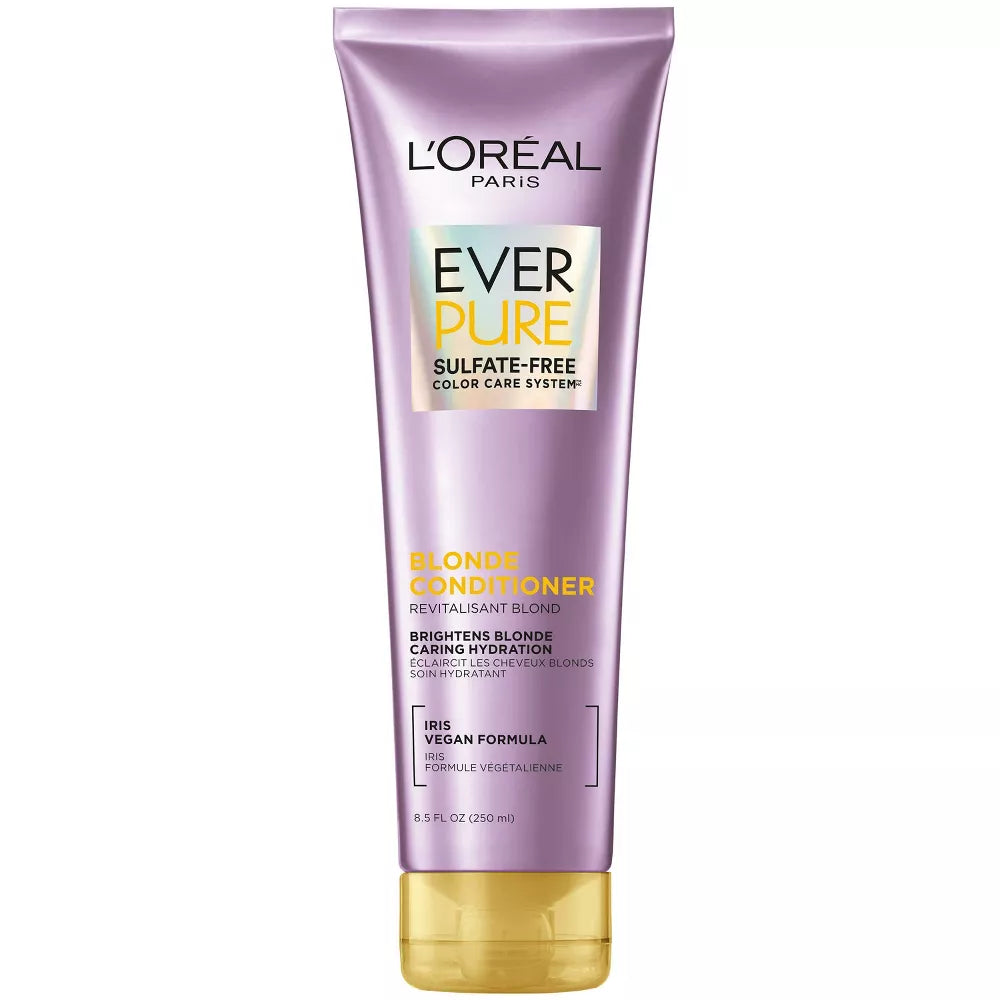 L'ORÉAL PARIS EverPure Sulfate Free Blonde Conditioner, 8.5 oz-071249341445-LR-361620-1-LR eShop