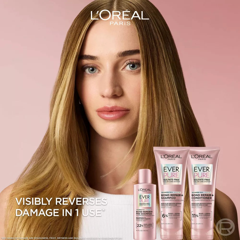 L'ORÉAL PARIS EverPure Sulfate Free Bond Repair Color Care Conditioner, 2.5 oz-071249708934-LR-361648-3-LR eShop