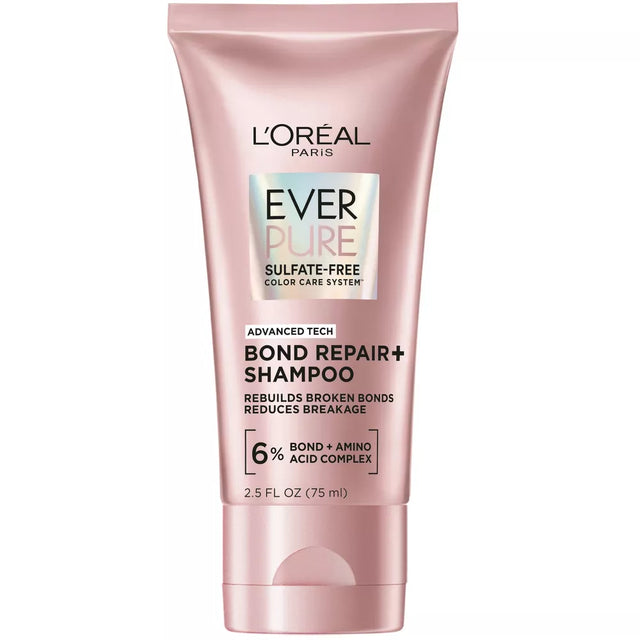L'ORÉAL PARIS EverPure Sulfate Free Bond Repair Color Care Shampoo, 2.5 oz-071249708927-LR-361647-1-LR eShop