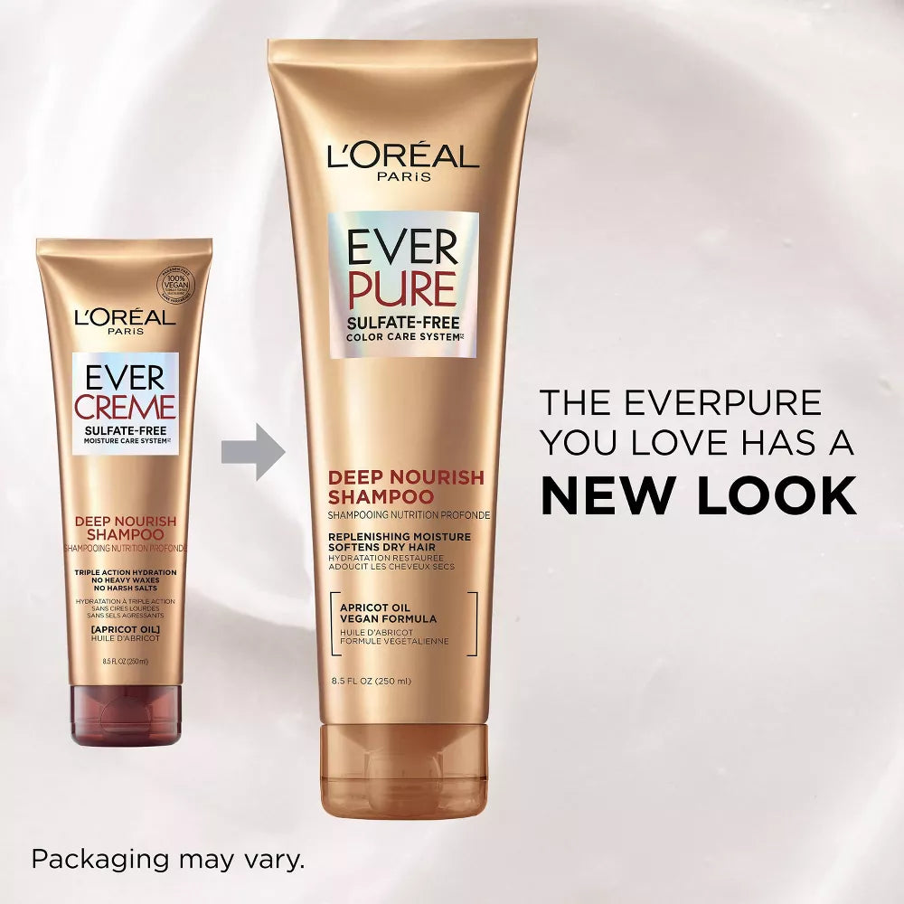 L'ORÉAL PARIS EverPure Sulfate Free Deep Nourish Conditioner, 8.5 oz-071249341391-LR-361616-9-LR eShop