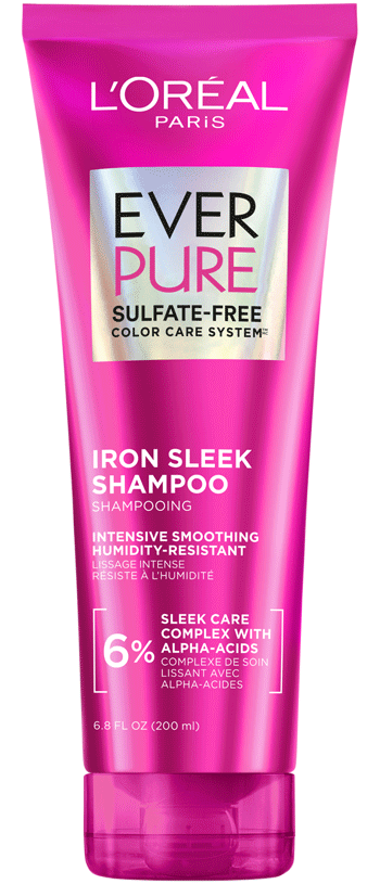 L'ORÉAL PARIS EverPure Sulfate Free Iron Sleek Smoothing Shampoo, 6.8 oz-071249707944-LR-361645-1-LR eShop