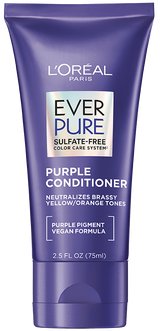 L'ORÉAL PARIS EverPure Sulfate Free Purple Conditioner for Colored Hair, Travel Size, 2.5 fl. oz.-071249685242-LR-358713-1-LR eShop