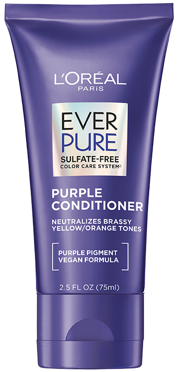 L'ORÉAL PARIS EverPure Sulfate Free Purple Conditioner for Colored Hair, Travel Size, 2.5 fl. oz.-071249685242-LR-358713-1-LR eShop