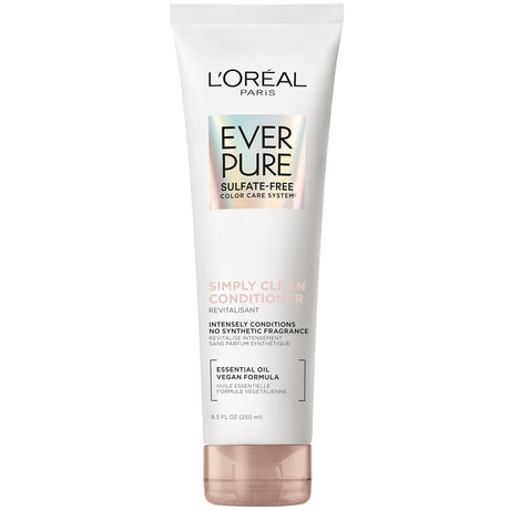 L'ORÉAL PARIS EverPure Sulfate Free Simply Clean Hair Conditioner, 8.5 oz-071249657713-LR-361633-1-LR eShop