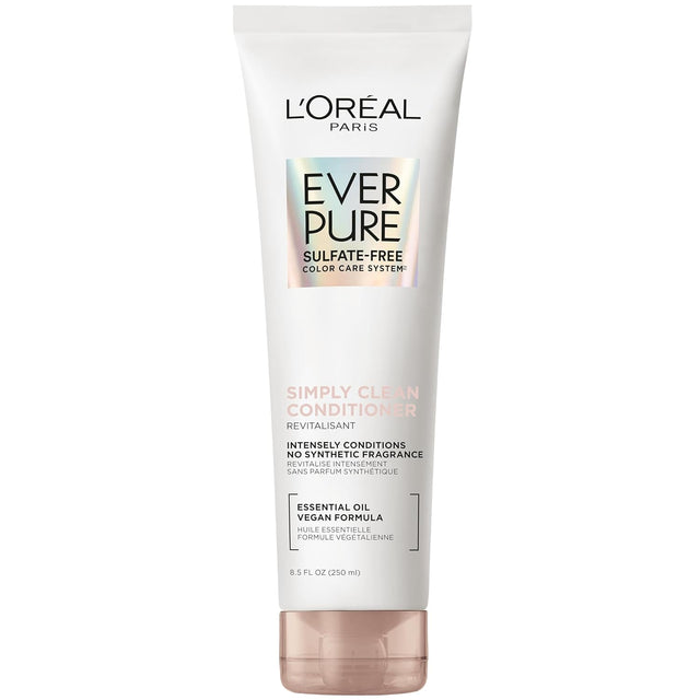 L'ORÉAL PARIS EverPure Sulfate Free Simply Clean Hair Conditioner, 8.5 oz-071249657713-LR-361633-1-LR eShop