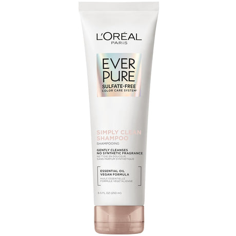 L'ORÉAL PARIS EverPure Sulfate Free Simply Clean Shampoo, 8.5 oz-071249657706-LR-361632-1-LR eShop