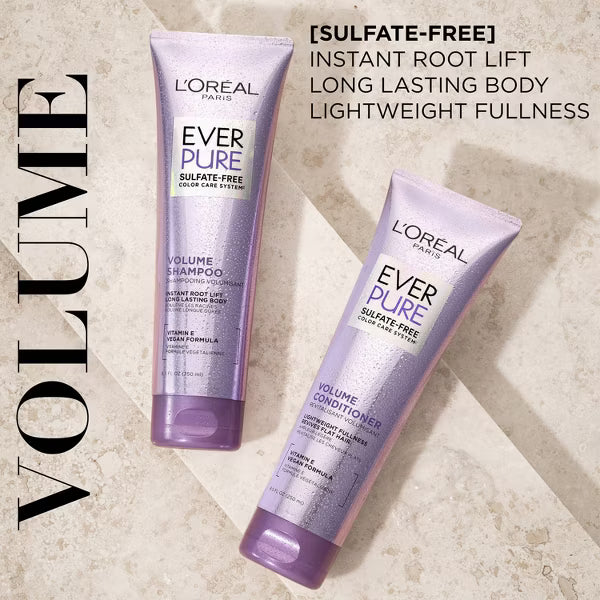 L'ORÉAL PARIS EverPure Sulfate Free Volume Conditioner, 8.5 fl. oz.-071249341278-LR-310305-2-LR eShop