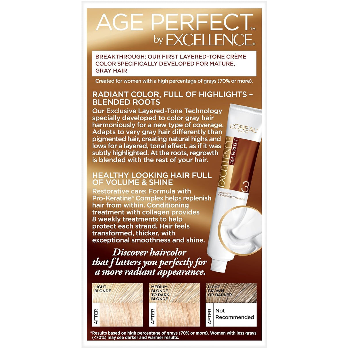L'ORÉAL PARIS Excellence Age Perfect Layered Tone Flattering Color - 9N Light Natural Blonde-071249292860-LR-361743-4-LR eShop