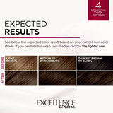 L'ORÉAL PARIS Excellence Triple Protection Permanent Hair Color, 4 Dark Brown, 6.3 fl. oz.-071249210529-LR-223448-5-LR eShop