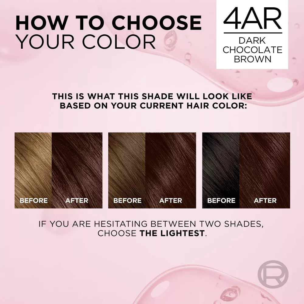 L'ORÉAL PARIS Excellence Triple Protection Permanent Hair Color - 4AR Dark Chocolate Brown-071249121450-LR-361715-8-LR eShop