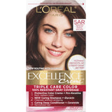 L'ORÉAL PARIS Excellence Triple Protection Permanent Hair Color, 5AR Medium Maple Brown, 6.3 fl. oz.-071249121443-LR-251754-1-LR eShop