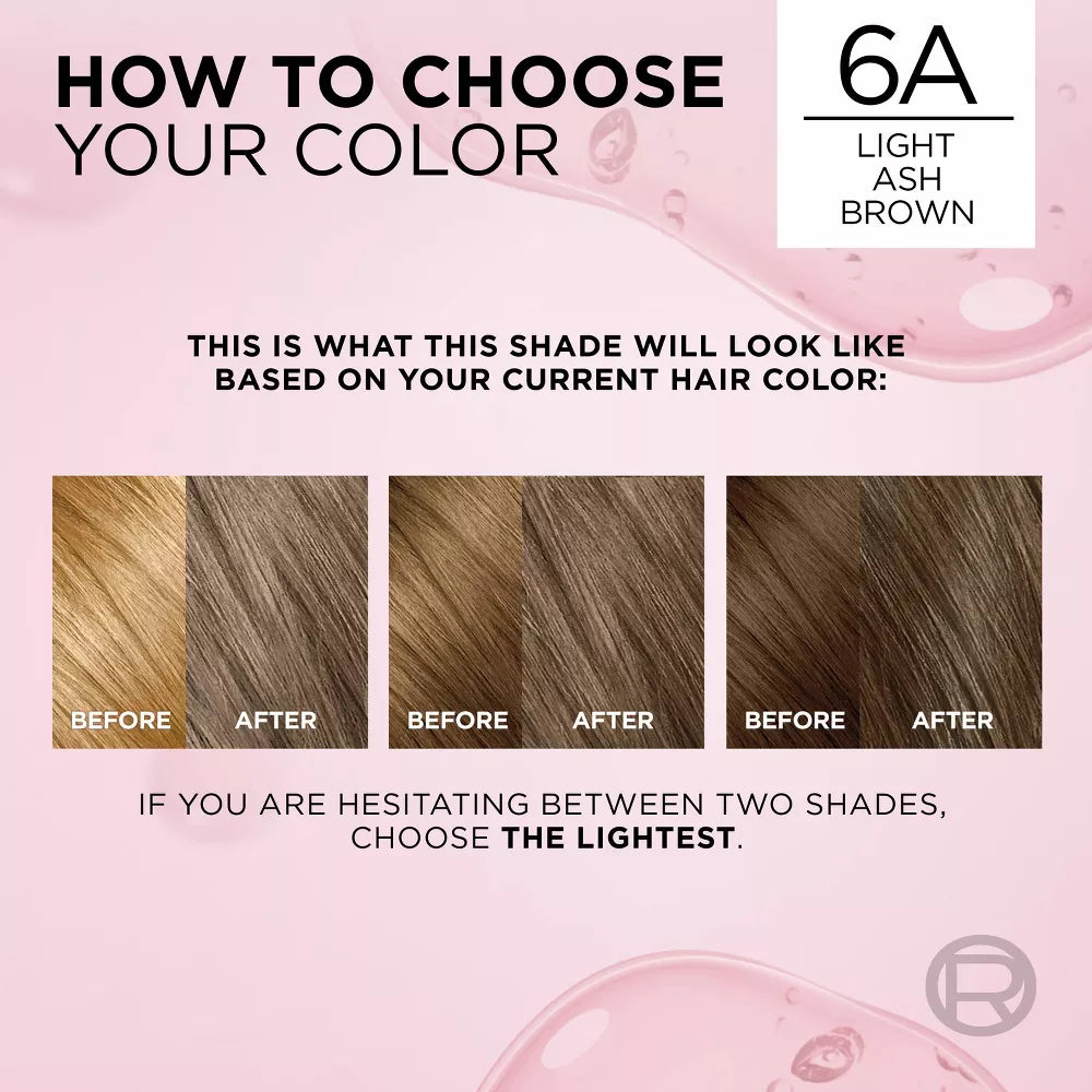 L'Oreal Paris Excellence Triple Protection Permanent Hair Color, 6A Light Ash Brown-071249210604-LR-229803-8-LR eShop