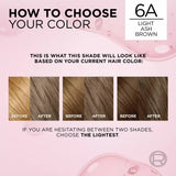 L'Oreal Paris Excellence Triple Protection Permanent Hair Color, 6A Light Ash Brown-071249210604-LR-229803-8-LR eShop