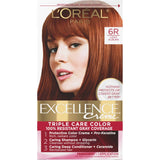 L'ORÉAL PARIS Excellence Triple Protection Permanent Hair Color, 6R Light Auburn, 6.3 fl. oz.-071249210628-LR-223443-1-LR eShop