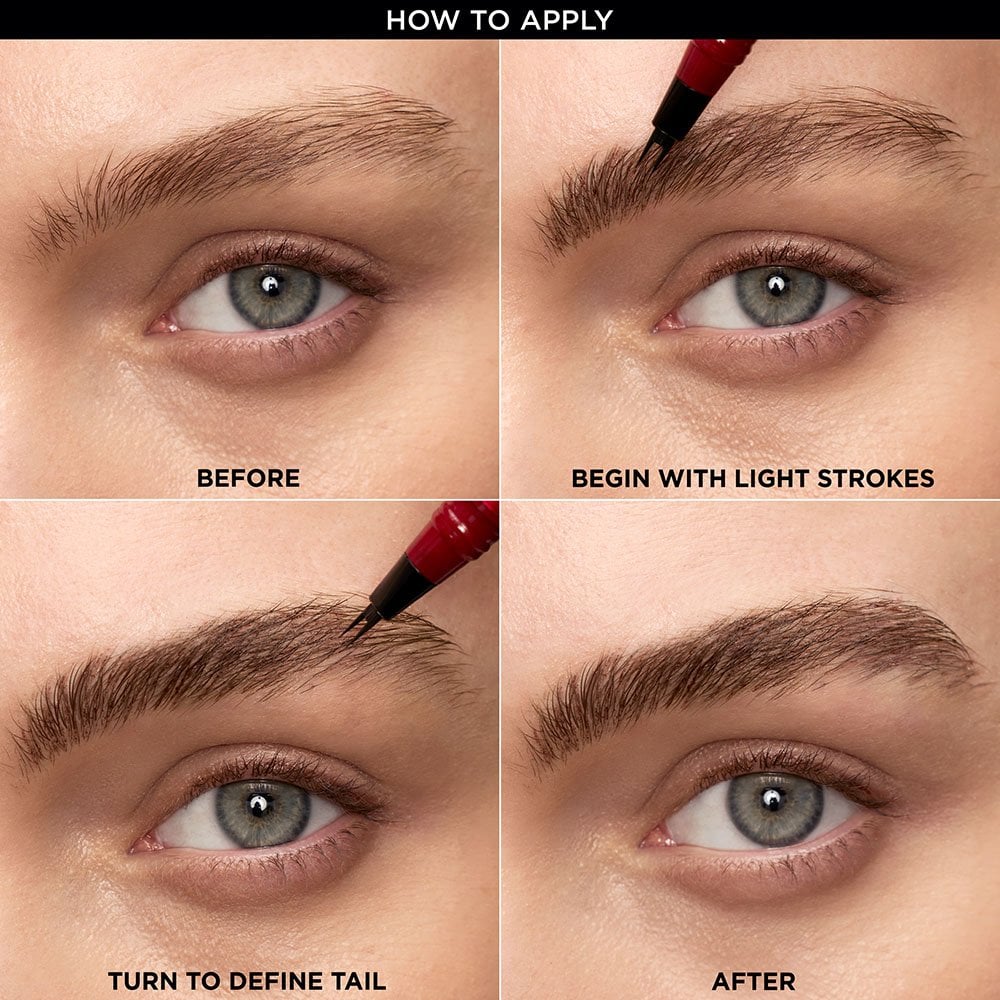 L'ORÉAL PARIS Faux Brow Hair-Like Brow Filling Pen, 384 Auburn, 0.03 fl oz-071249699867-LR-358151-5-LR eShop