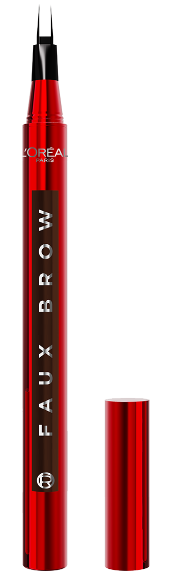 L'ORÉAL PARIS Faux Brow Hair-Like Brow Filling Pen, 390 Dark Brunette, 0.03 fl oz-071249699911-LR-358156-1-LR eShop