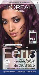 L'ORÉAL PARIS Feria Midnight Bold Multi-Faceted Permanent Hair Dye - M20 Orchid Glow-071249642320-LR-361777-1-LR eShop