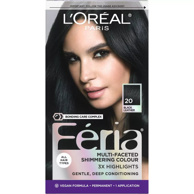 L'ORÉAL PARIS Feria Multi-Faceted Shimmering Color - 20 Natural Black-071249094563-LR-361713-1-LR eShop