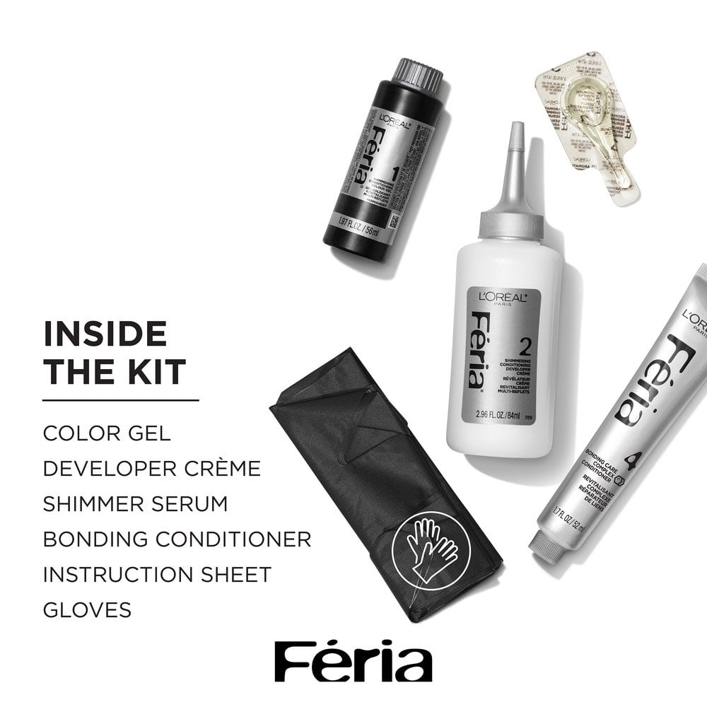 L'ORÉAL PARIS Feria Multi-Faceted Shimmering Permanent Hair Color - 11.21 Bad to the Blonde-071249315408-LR-361746-5-LR eShop