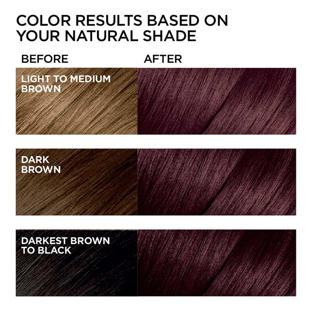 L'ORÉAL PARIS Feria Multi-Faceted Shimmering Permanent Hair Color - 36 Chocolate Cherry-071249230039-LR-361730-3-LR eShop