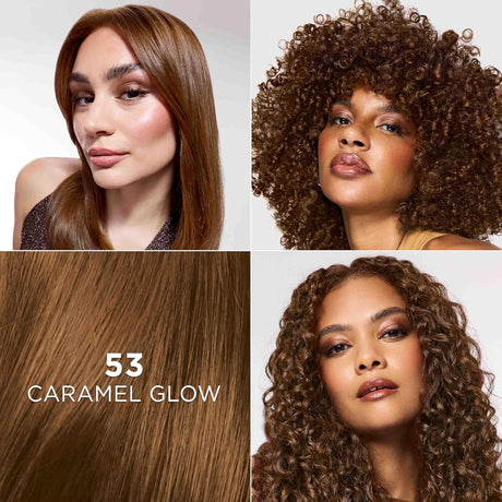 L'ORÉAL PARIS Feria Multi-Faceted Shimmering Permanent Hair Color - 53 Caramel Glow-071249705445-LR-361784-2-LR eShop