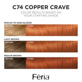 L'ORÉAL PARIS Feria Multi-Faceted Shimmering Permanent Hair Color - C74 Copper Crave-071249291733-LR-361742-2-LR eShop