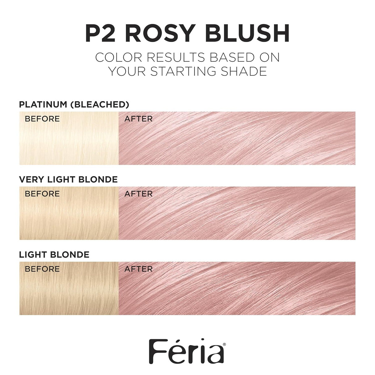 L'ORÉAL PARIS Feria Multi-Faceted Shimmering Permanent Hair Color - P2 Rosy Blush-071249315286-LR-361745-2-LR eShop