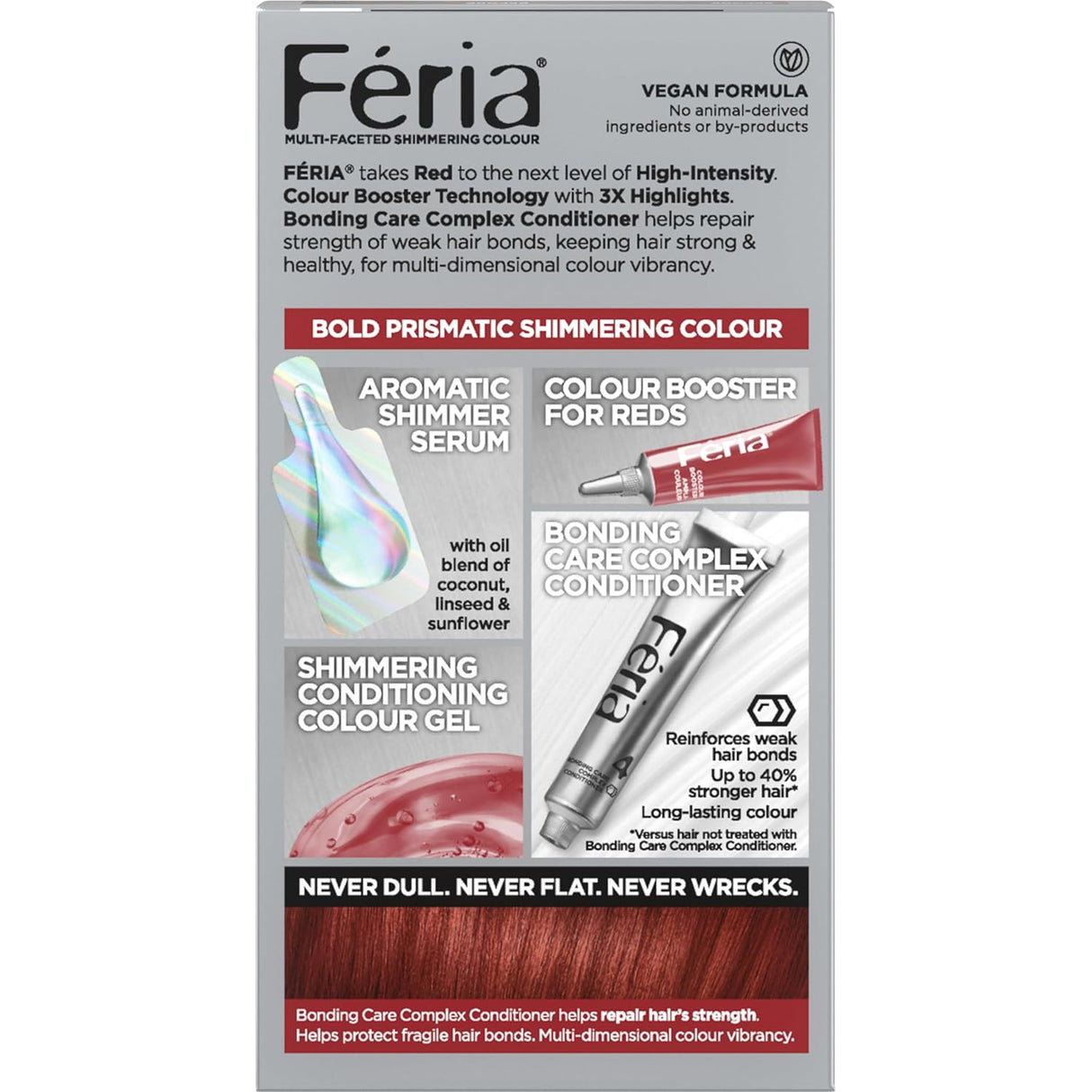 L'ORÉAL PARIS Feria Multi-Faceted Shimmering Permanent Hair Color - R68 Ruby Rush-071249217924-LR-361726-3-LR eShop