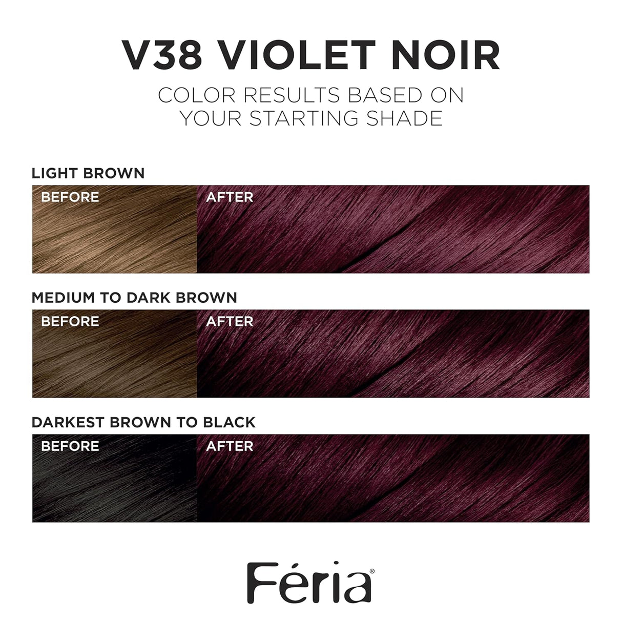 L'ORÉAL PARIS Feria Multi-Faceted Shimmering Permanent Hair Color - V38 Violet Noir-071249317235-LR-361747-2-LR eShop