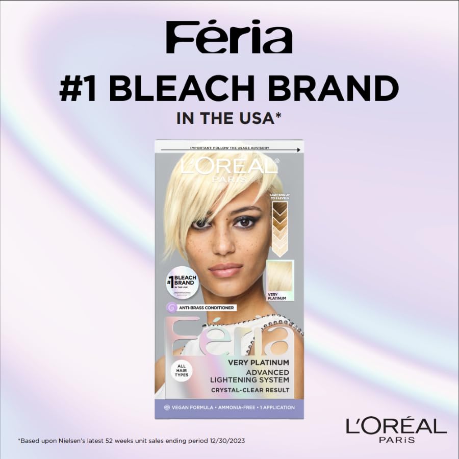 L'ORÉAL PARIS Feria Platinum Bounce Bond Care Lightening System - Very Platinum-071249246504-LR-361737-6-LR eShop