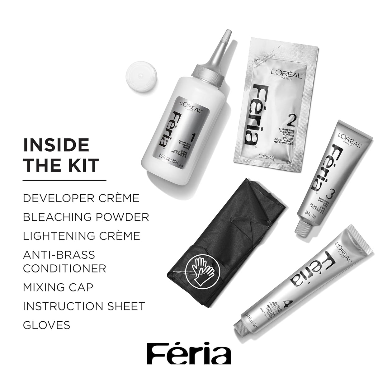 L'ORÉAL PARIS Feria Platinum Bounce Bond Care Lightening System - Very Platinum-071249246504-LR-361737-8-LR eShop