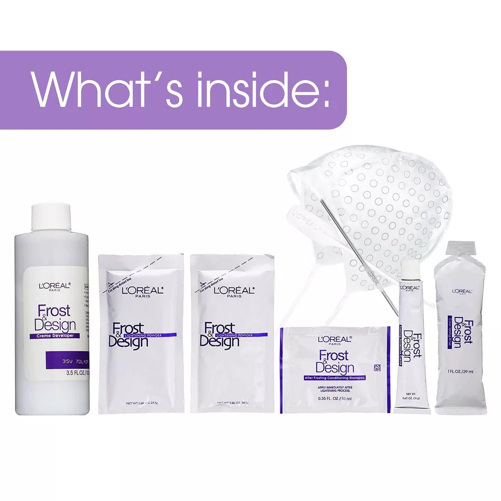 L'ORÉAL PARIS Frost and Design Cap Hair Highlights For Long Hair - H65 Caramel-071249082171-LR-361712-7-LR eShop