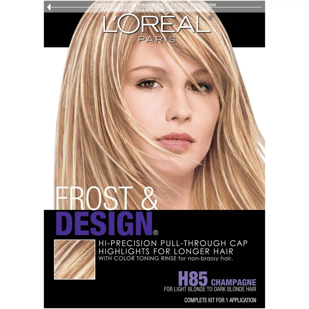 L'ORÉAL PARIS Frost and Design Cap Hair Highlights For Long Hair - H85 Champagne-071249330005-LR-361751-1-LR eShop