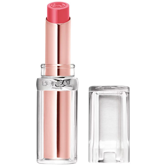 L'ORÉAL PARIS Glow Paradise Balm-in-Lipstick with Pomegranate Extract, 140 Peach Charm, 0.1 oz-071249651254-LR-342420-1-LR eShop