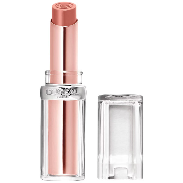 L'ORÉAL PARIS Glow Paradise Balm-in-Lipstick with Pomegranate Extract, 180 Beige Eden, 0.1 oz-071249651308-LR-342412-1-LR eShop