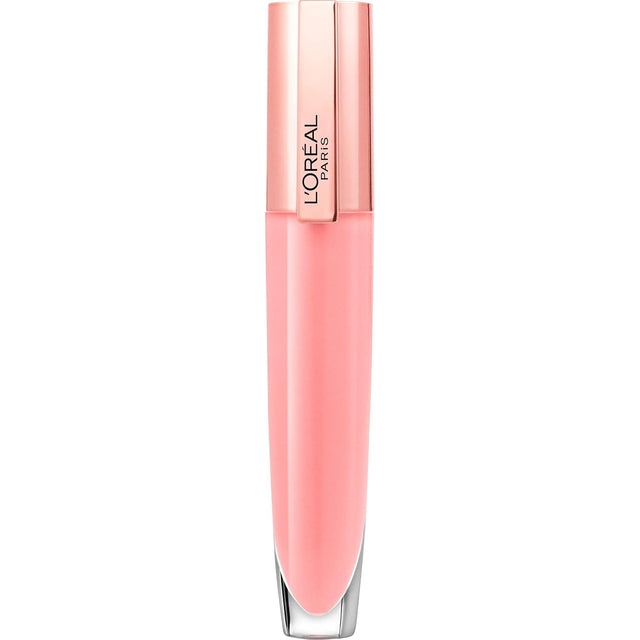 L'ORÉAL PARIS Glow Paradise Hydrating Tinted Lip Balm-in-Gloss with Pomegranate Extract, 010 Porcelain Petal, 0.23 fl oz-071249650042-LR-342428-1-LR eShop