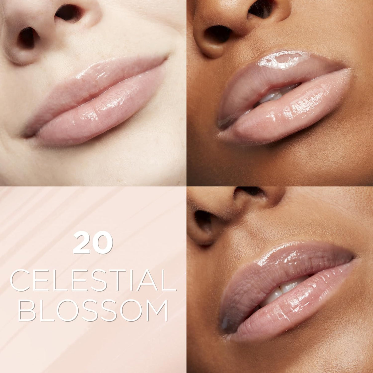 L'ORÉAL PARIS Glow Paradise Hydrating Tinted Lip Balm-in-Gloss with Pomegranate Extract, 020 Celestial Blossom, 0.23 fl oz-071249650066-LR-342424-2-LR eShop