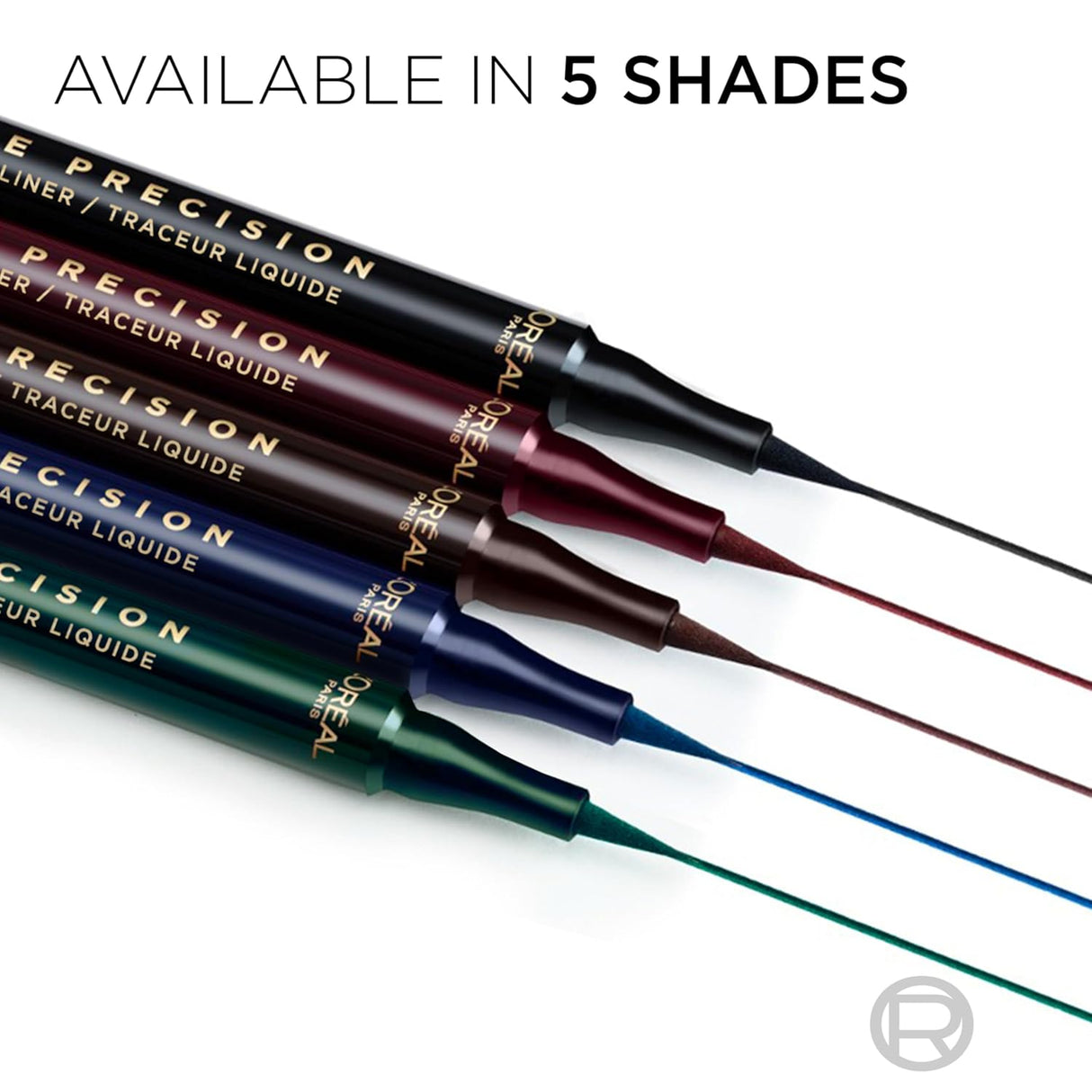 L'ORÉAL PARIS Haute Precision Waterproof Liquid Eyeliner, 010 Black Silk-071249705551-LR-360327-6-LR eShop