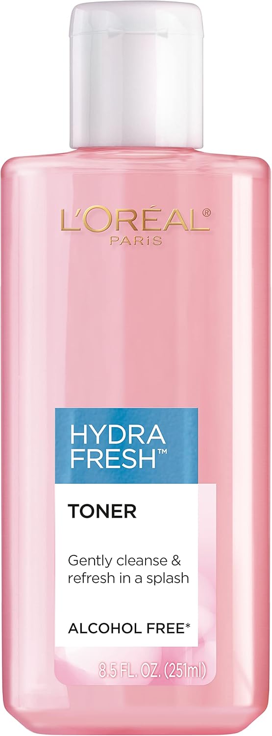 L'ORÉAL PARIS HydraFresh Alcohol Free Facial Toner with Pro-Vitamin B5, 8.5 fl. oz.-071249672044-LR-252530-1-LR eShop