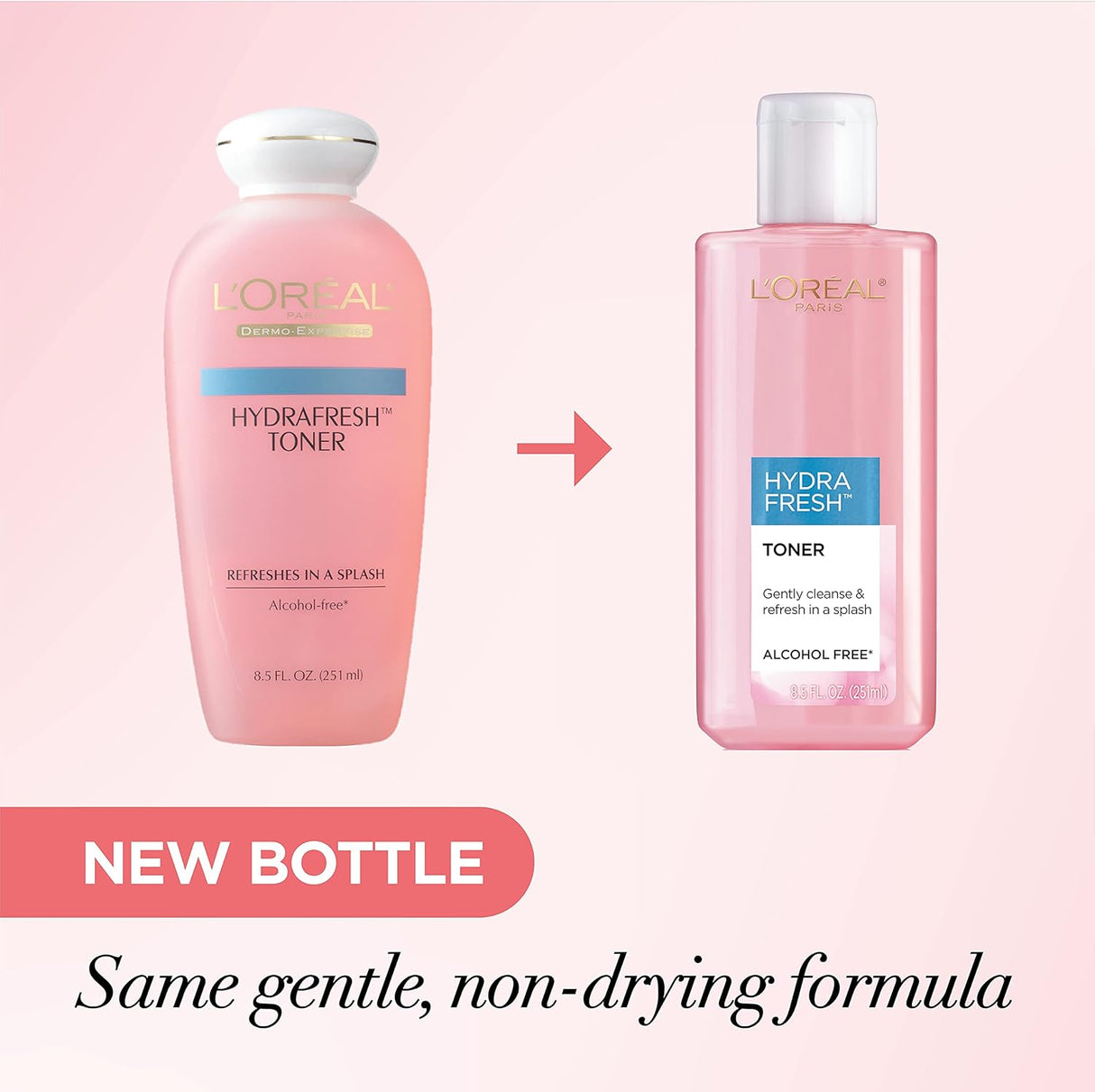 L'ORÉAL PARIS HydraFresh Alcohol Free Facial Toner with Pro-Vitamin B5, 8.5 fl. oz.-071249672044-LR-252530-4-LR eShop