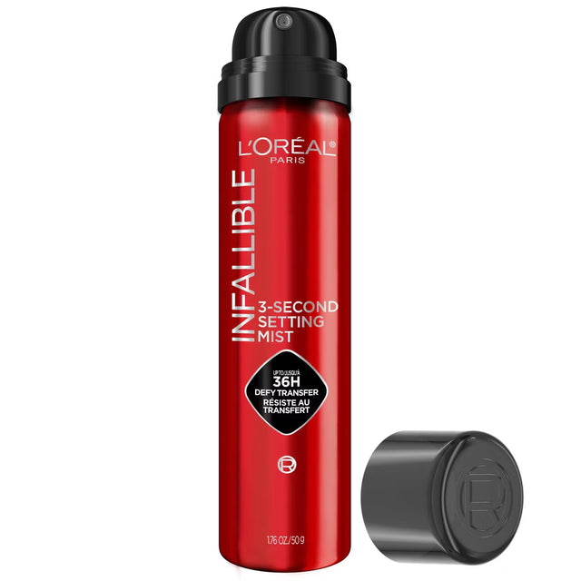 L'ORÉAL PARIS Infallible 3-Second Setting Mist Up to 36 Hour Wear Setting Spray, 1.76 oz-071249686966-LR-354591-1-LR eShop