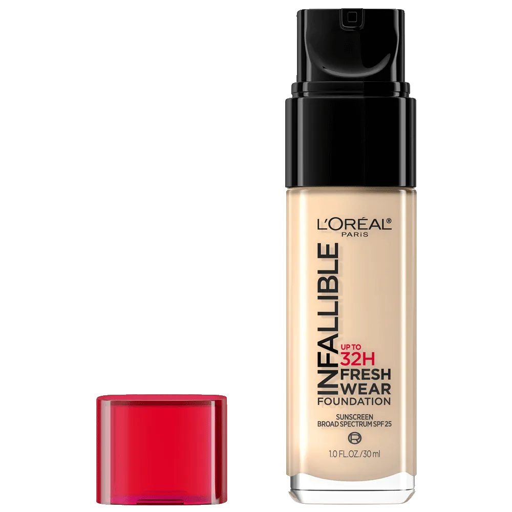 L'ORÉAL PARIS Infallible 32 Hour Fresh Wear Lightweight Foundation, 411 Beige Ivory, 1 oz.-071249408087-LR-333982-1-LR eShop