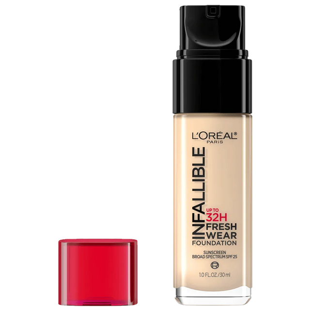 L'ORÉAL PARIS Infallible 32 Hour Fresh Wear Lightweight Foundation, 411 Beige Ivory, 1 oz.-071249408087-LR-333982-1-LR eShop