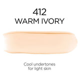 L'ORÉAL PARIS Infallible 32 Hour Fresh Wear Lightweight Foundation, 412 Warm Ivory, 1 oz.-071249408063-LR-333991-2-LR eShop