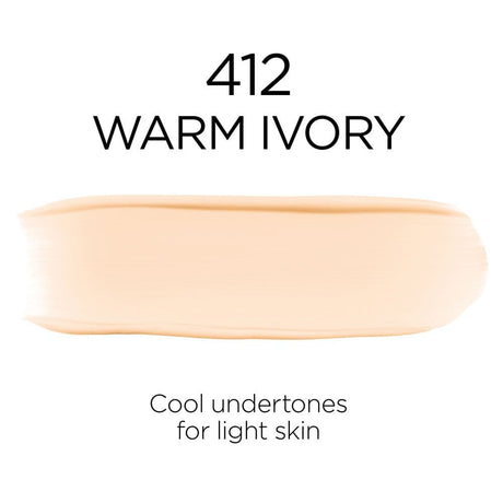 L'ORÉAL PARIS Infallible 32 Hour Fresh Wear Lightweight Foundation, 412 Warm Ivory, 1 oz.-071249408063-LR-333991-2-LR eShop