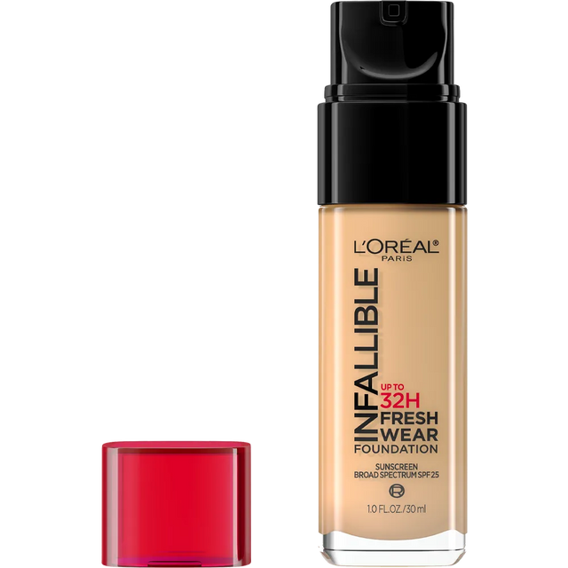 L'ORÉAL PARIS Infallible 32 Hour Fresh Wear Lightweight Foundation, 445 Vanilla, 1 fl oz-071249382202-LR-327238-1-LR eShop