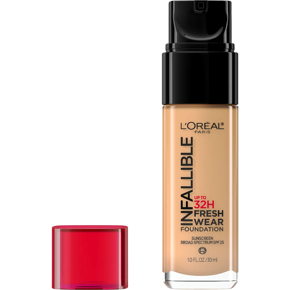 L'ORÉAL PARIS Infallible 32 Hour Fresh Wear Lightweight Foundation, 455 Natural Buff, 1 oz.-071249382226-LR-327224-1-LR eShop