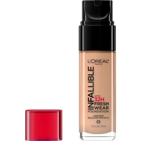 L'ORÉAL PARIS Infallible 32 Hour Fresh Wear Lightweight Foundation, 465 Sand, 1 fl oz-071249382240-LR-327233-1-LR eShop