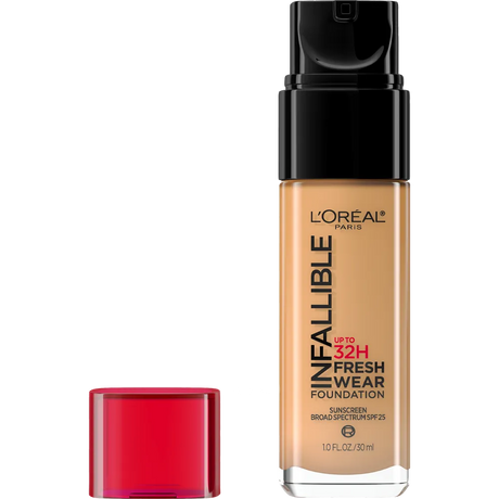 L'ORÉAL PARIS Infallible 32 Hour Fresh Wear Lightweight Foundation, 475 Sun Beige, 1 oz.-071249382264-LR-327235-1-LR eShop