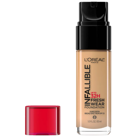 L'ORÉAL PARIS Infallible 32 Hour Fresh Wear Lightweight Foundation, 482 Radiant Sun, 1 oz.-071249408124-LR-333986-1-LR eShop